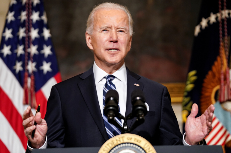 Tổng thống Mỹ Joe Biden.