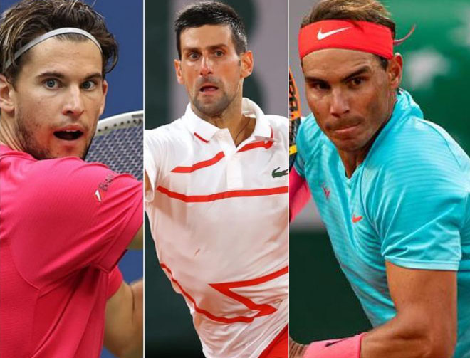 Thiem, Djokovic, Nadal được đánh giá rất cao ở Australian Open