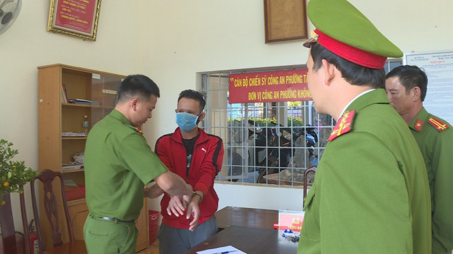Cơ quan công an bắt tạm giam đối tượng Phan Văn Lợi