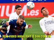 Bóng đá - Video Huesca - Real Madrid: Người hùng bất ngờ, vượt mặt Barca