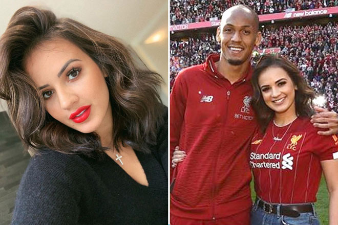 Rebeca Tavares, vợ Fabinho là một nàng WAG với nhan sắc vô cùng quyến rũ