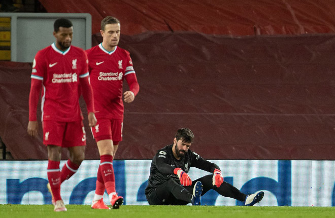 Những sai lầm cá nhân khiến Liverpool thua 1-4 trước Man City