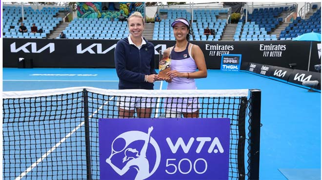 Giải WTA&nbsp;Grampians Trophy có đến 2 nhà vô địch đơn nữ năm nay