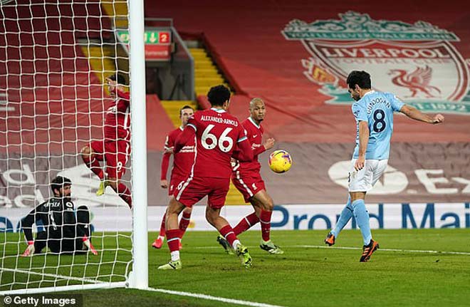 Man City tận dụng tốt những sai lầm đáng trách của thủ môn Alisson Becker bên phía Liverpool