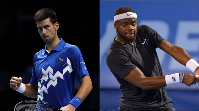 Tiafoe khó gây bất ngờ khi đối đầu với Djokovic