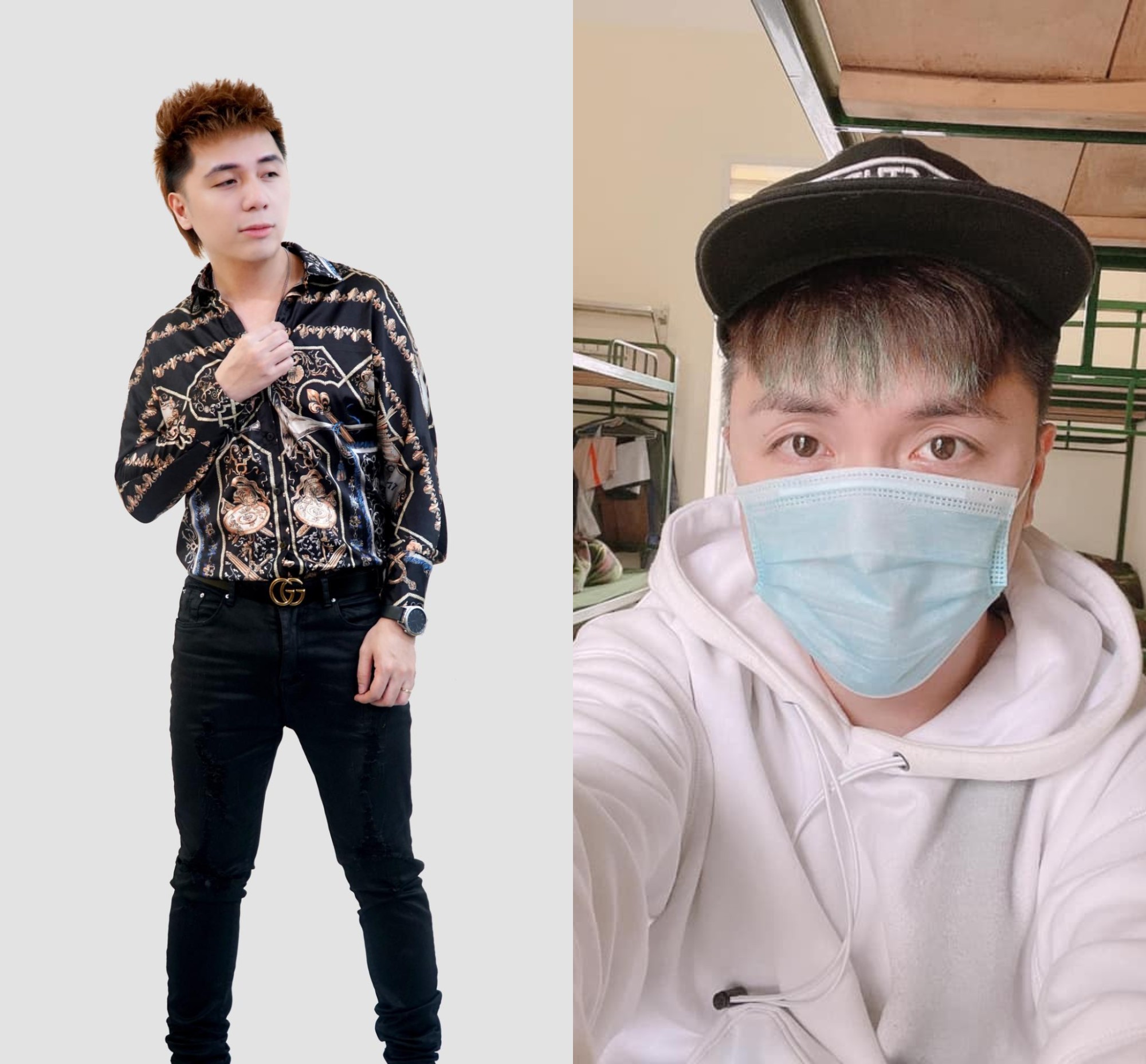 Ca sĩ Minh Vương làm MV trong khu cách ly