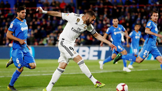 Real Madrid cần thắng Getafe ở trận derby đêm nay để chiếm ngôi nhì bảng La Liga từ tay Barcelona&nbsp;