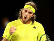 Thể thao - Video tennis Tsitsipas - Simon: Hủy diệt chóng vánh, &quot;cơn mưa&quot; lỗi kép