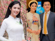 Đời sống Showbiz - &quot;Hoa hậu ngoan nhất Vbiz&quot; nói gì về thời điểm kết hôn với bạn trai làm ở Bộ Ngoại giao?