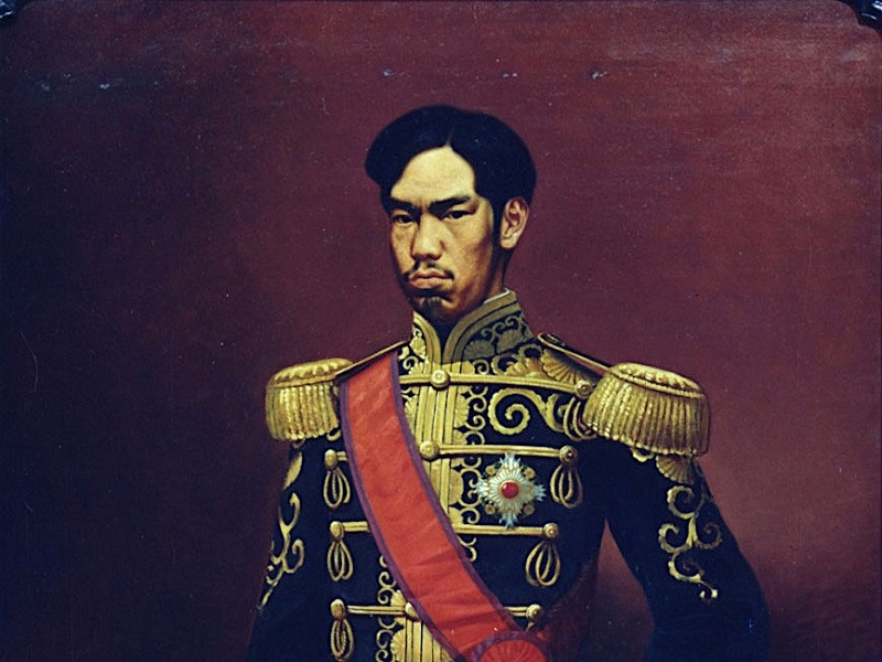 Thiên hoàng Minh Trị - người đóng vai trò quyết định trong việc cải cách nước Nhật vào thế kỷ 19 (ảnh: Cheng Tsui)