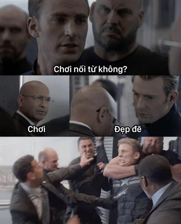 Một trong số những bức hình meme khiến cư dân mạng cười không ngớt về trò nối từ.