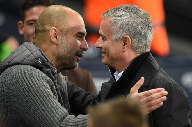 Pep Guardiola và đội bóng của mình sắp có dịp rửa hận Mourinho và Tottenham ở giải Ngoại hạng Anh