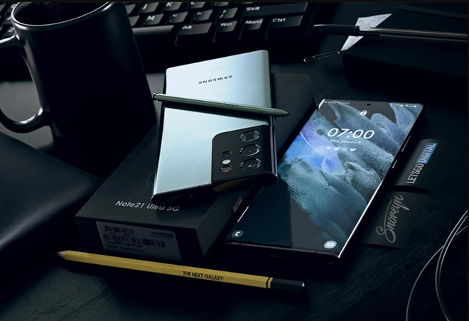 Ảnh concept Galaxy Note 21.