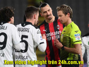 Bóng đá - Video Spezia - AC Milan: Siêu phẩm vô-lê, chấn động hiệp 2