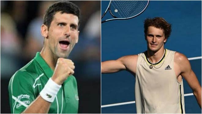 Djokovic sớm tái ngộ Zverev sau màn đọ sức ở ATP Cup cách đây gần 2 tuần