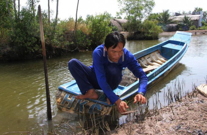 Đã mắt xem nông dân Cà Mau dùng tuyệt chiêu bắt ba khía - 2