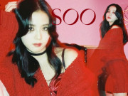 Thời trang - Mặc set đồ đỏ của D&amp;G trị giá gần 175 triệu, Jisoo (BLACKPINK) quyến rũ hơn cả mẫu xịn của hãng