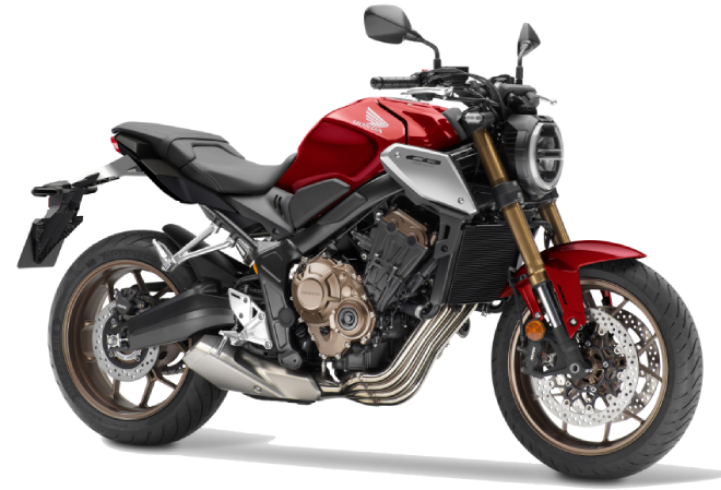 2021 Honda CB650R.