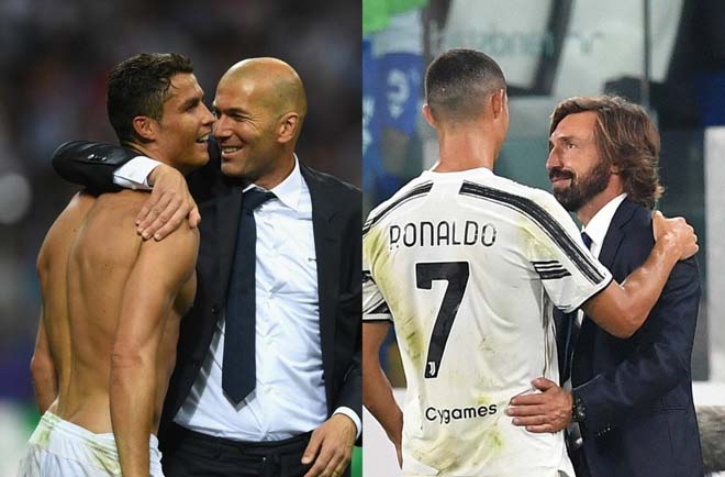 HLV Zidane hoàn toàn có thể tái hợp với Ronaldo ở Juventus, thay cho vị trí của HLV Pirlo