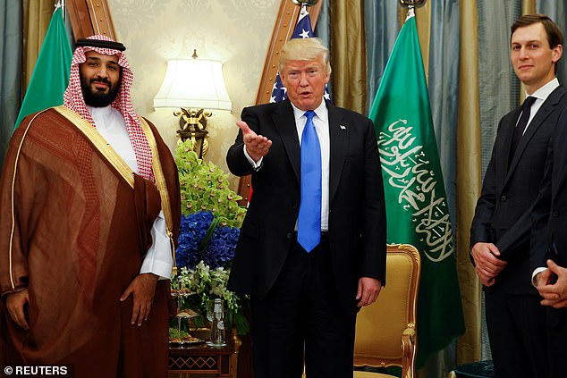 Nhà Trắng dưới thời người tiền nhiệm Donald Trump từng đón tiếp Thái tử Mohammed bin Salman.