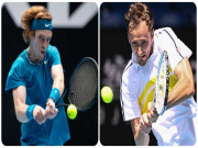 Thể thao - Video tennis Rublev - Medvedev: &quot;Nội chiến&quot; căng thẳng, vé vàng bán kết (Australian Open)