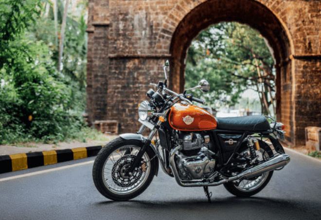 Royal Enfield Interceptor.