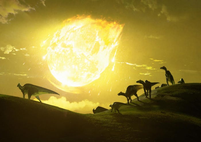 Sao chổi có thể đã gây ra thảm họa khiến khủng long tuyệt diệt cách đây 66 triệu năm