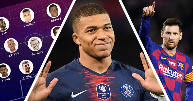 Barcelona sẽ thế nào nếu có Mbappe trong đội hình hiện tại thay vì Dembele?