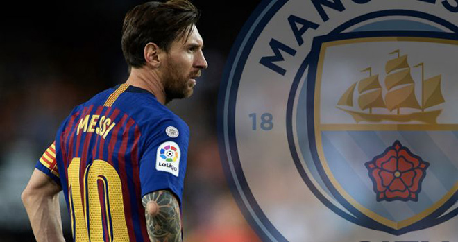 Man City chưa hề liên lạc với Messi