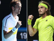 Thể thao - Trực tiếp tennis Medvedev - Tsitsipas: Điểm break quan trọng (bán kết Australian Open) (Kết thúc)