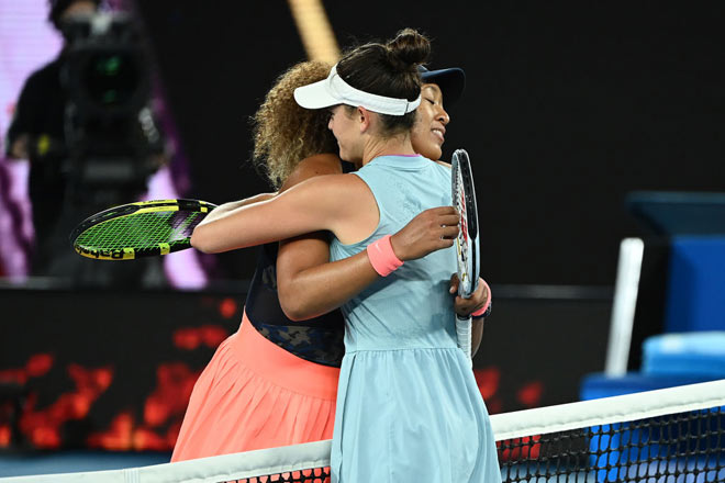 Naomi Osaka một lần nữa đánh bại Jennifer Brady tại hệ thống các giải Grand Slam 2 năm liên tiếp