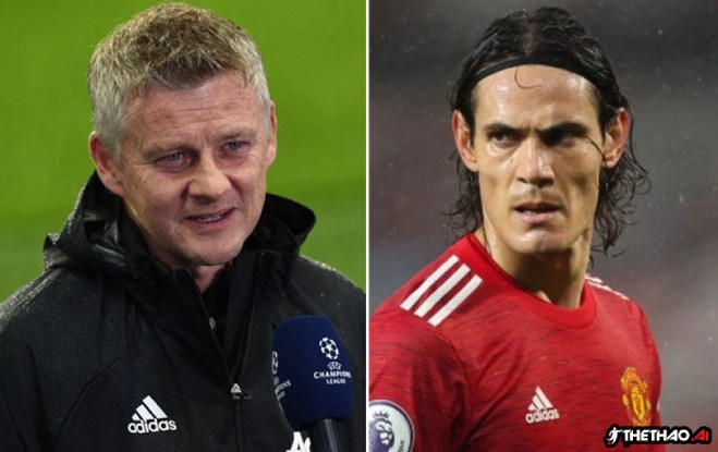 HLV Solskjaer hết lời ca ngợi Cavani