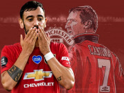 Bóng đá - Fernandes &quot;gánh&quot; MU còng lưng, vẫn chưa thể sánh ngang Cantona vì điều gì?