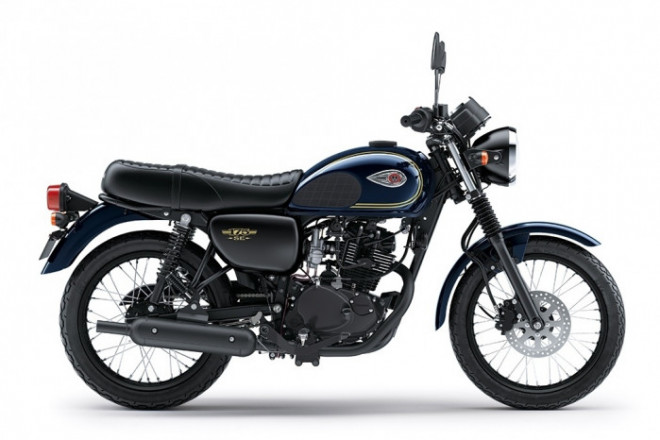 Kawasaki W175 SE 2021 ra mắt, có thêm tùy chọn màu mới - 5