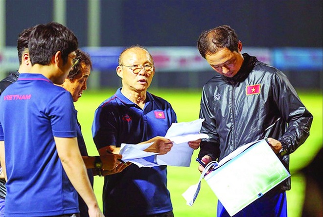 HLV Park Hang Seo sẽ đưa đội tuyển Việt Nam vào Vòng loại cuối World Cup 2022? ảnh: Viên Viên