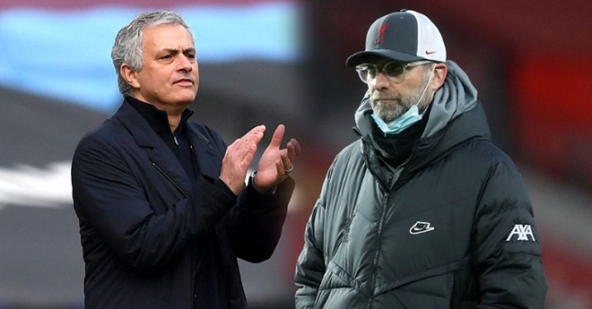 Mourinho và Klopp đều đang có nguy cơ bị sa thải