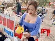 Thời trang - “Hot girl áo dài trắng” mặc gợi cảm bán sữa đậu nành tại Đà Lạt gây chú ý