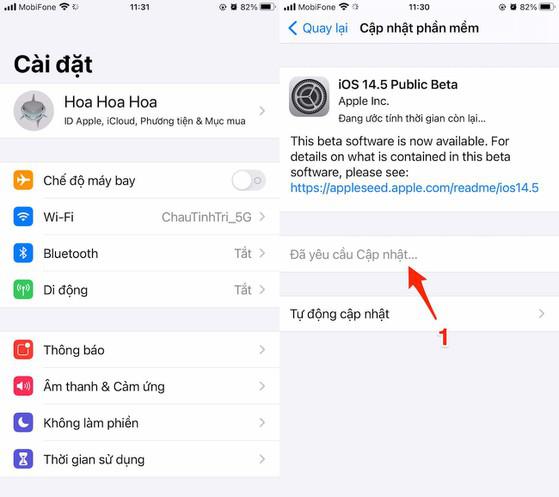 Cập nhật iPhone, iPad lên phiên bản mới nhất.