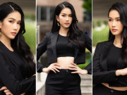 Thời trang - Á hậu Phương Anh mặc áo crop-top khoe vòng eo 'con kiến'