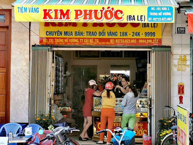 Các sản phẩm vàng trang sức của Kim Phước Cái Bè vô cùng đa dạng và thời trang.
