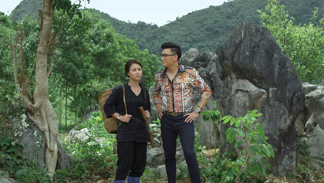 Việt Anh và Lương Thu Trang đóng một cặp đôi "oan gia" trong "Hướng dương ngược nắng"