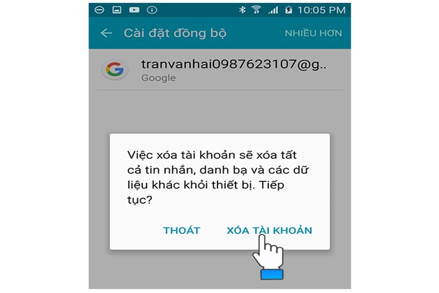 Cách xóa tài khoản Google nhanh trên máy tính, điện thoại - 5