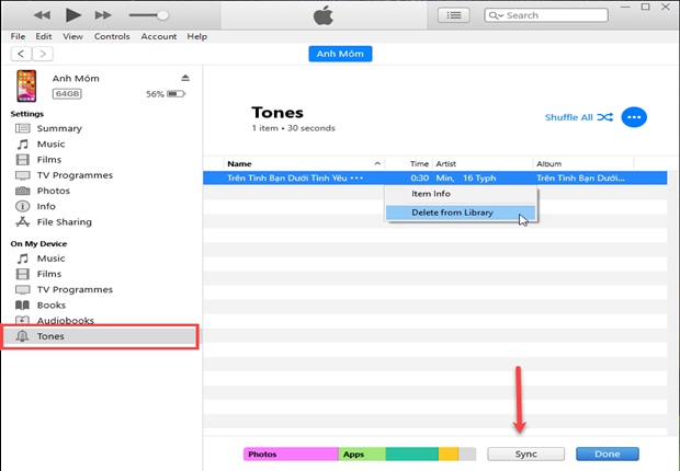 Cách cài nhạc chuông cho iPhone đơn giản nhanh nhất - 12