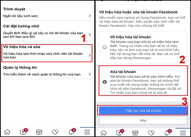 Cách xóa tài khoản Facebook vĩnh viễn và cách vô hiệu hóa tạm thời - 9