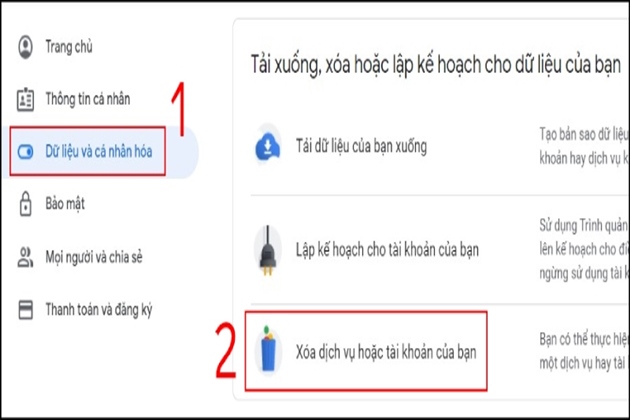 Cách xóa tài khoản Google nhanh trên máy tính, điện thoại - 6