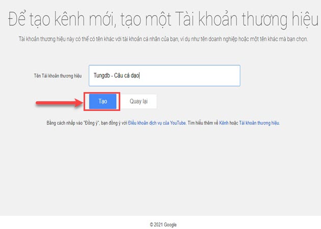 Cách tạo kênh Youtube đơn giản nhanh chóng - 12