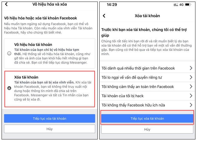 Cách xóa tài khoản Facebook vĩnh viễn và cách vô hiệu hóa tạm thời - 10