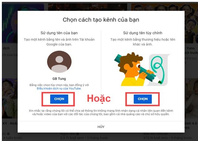 Cách tạo kênh Youtube đơn giản nhanh chóng - 5