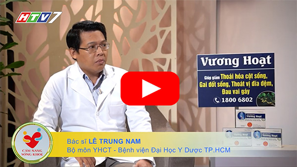 Bác sĩ Lê Trung Nam tư vấn về thoái vị đĩa đệm trên đài truyền hình HTV7