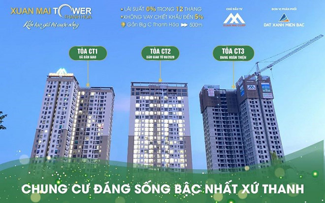 Hơn 700 căn hộ chung cư Xuân Mai Tower Thanh Hóa đã có chủ sở hữu - 1